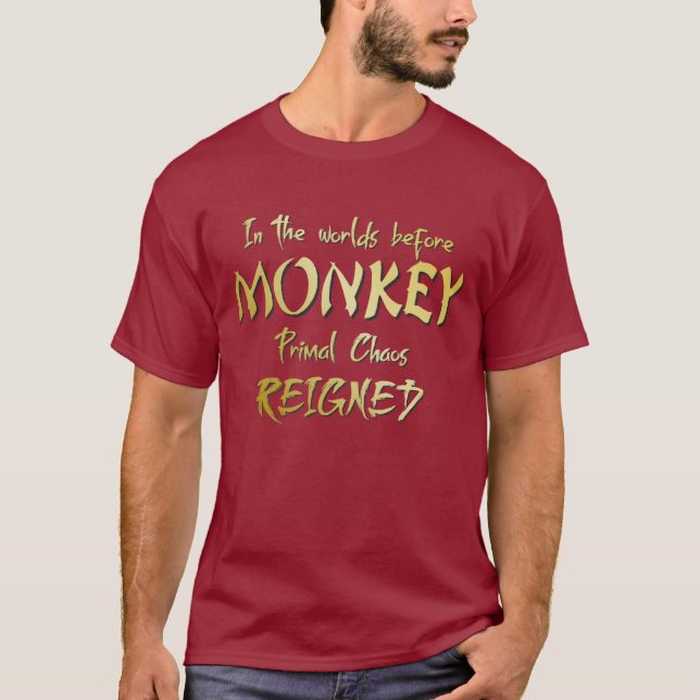 Affe T-Shirt (Vorderseite)