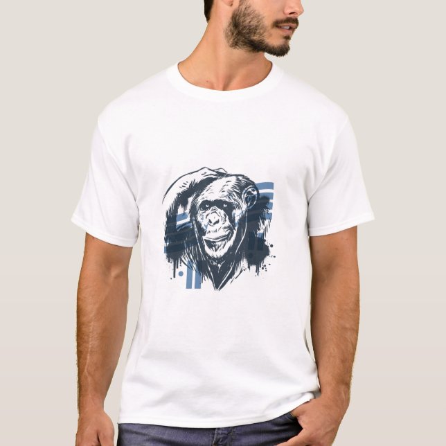 Affe T-Shirt (Vorderseite)