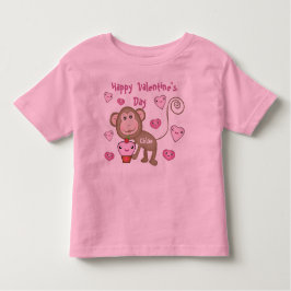 Affe-T - Shirt des Valentines des
