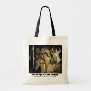 Affe-Tasche:   Affe-Kunst-Kritiker Tragetasche