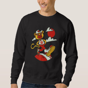Affe Tough Birthday 8 Years Monkey Sweatshirt