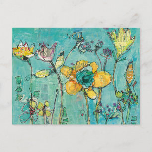 Affe und Mommy Postkarte