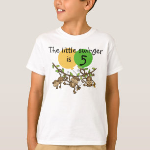 Affe wenig Swinge kundengerechten Geburtstags-T - T-Shirt