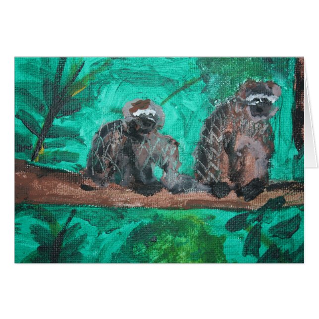 Affen (Vorderseite (Horizontal))