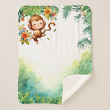 Affen Abenteuer Tummy Time Mat