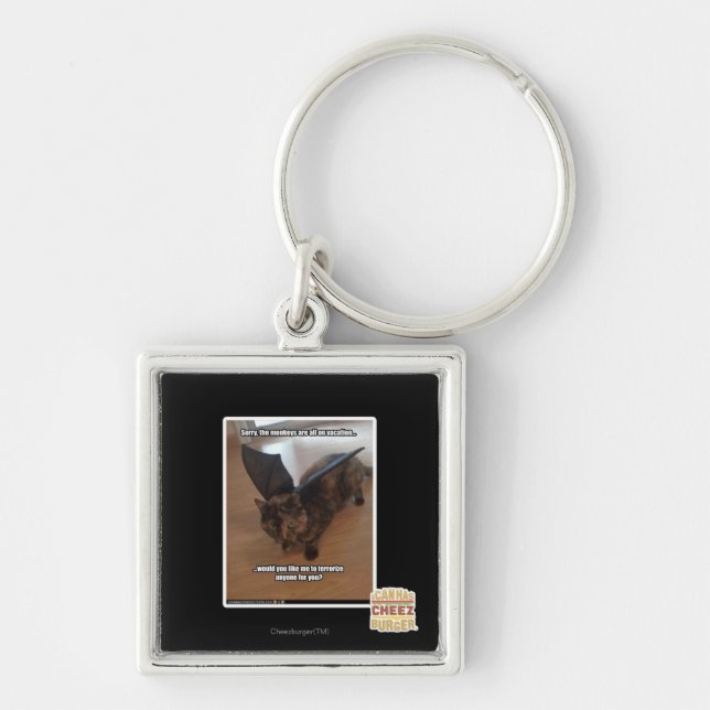 Affen auf Ferien Schlüsselanhänger (Vorne)