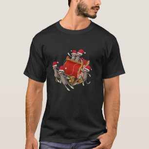Affen aus Socken übernehmen Weihnachten Funny Sock T-Shirt