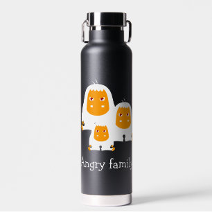 Affen der Angrasfamilie entwerfen T - Shirt Bath M Trinkflasche