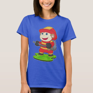 Affen-Feuerwehr Feuerwehr T-Shirt