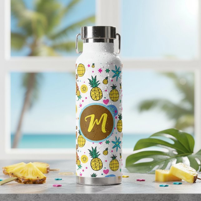 Affen-Geschäft-Muster Trinkflasche (Von Creator hochgeladen)