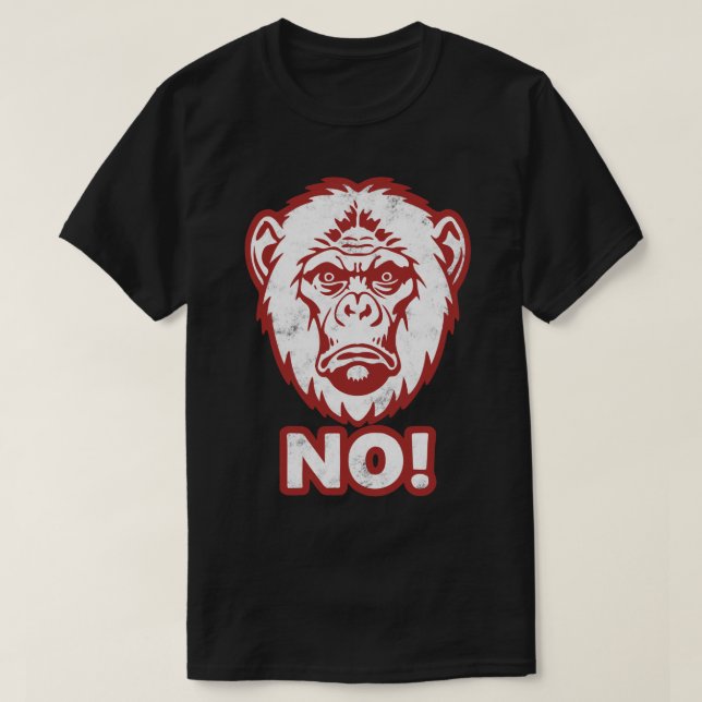 AFFEN PROTEST T-Shirt (Design vorne)