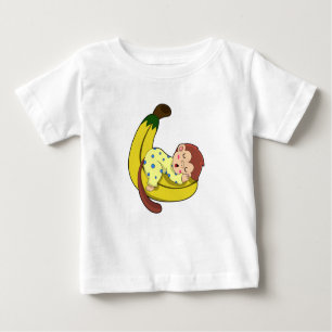 Affen schlafen in Pajamas Baby T-shirt