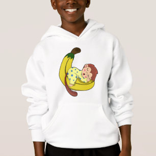 Affen schlafen in Pajamas Hoodie