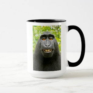 Affen-Selfie Tasse