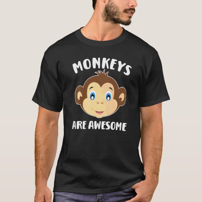 Affen sind großartig T-Shirt (Vorderseite)