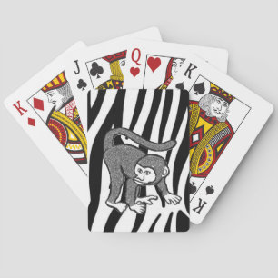 Affen Spielkarten Deck