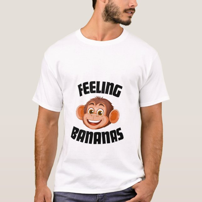 AFFEN T SHIRT (Vorderseite)