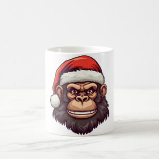 Affen Weihnachten Kaffeetasse