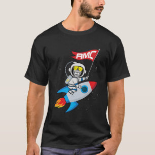 Affen zum Mond Amc Kurz Squeeze T-Shirt