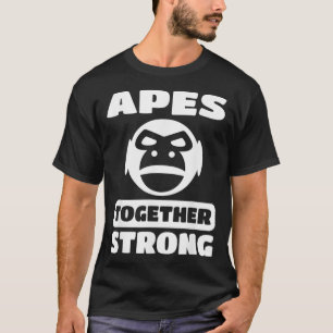 Affen zusammen Starker, sonniger Börsenhandel T-Shirt