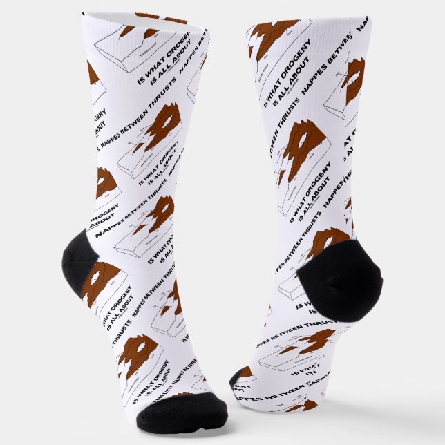 Affen zwischen Thrusts sind das, was Orogenie alle Socken (Gewinkelt)