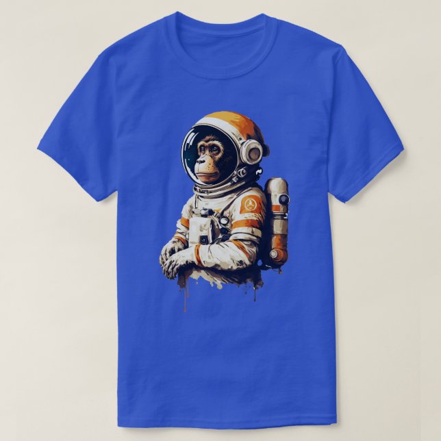 Affenastronaut 2 T-Shirt (Design vorne)