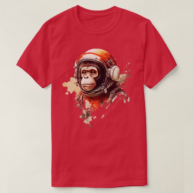 Affenastronaut 4 T-Shirt (Design vorne)