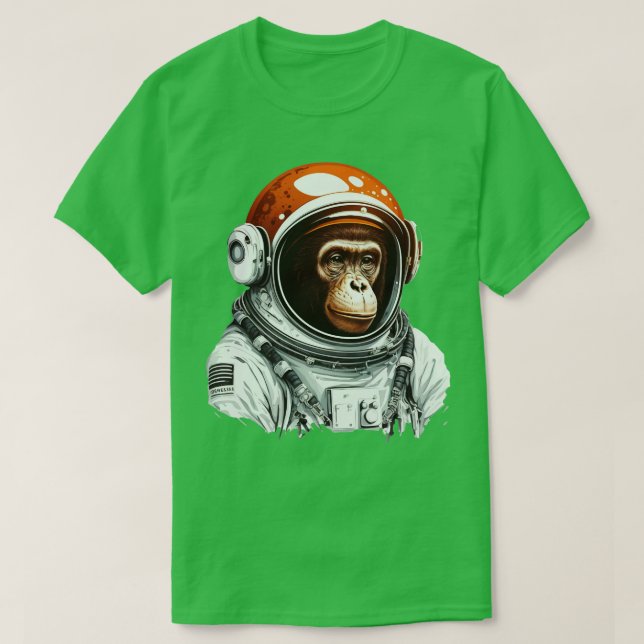 Affenastronaut T-Shirt (Design vorne)