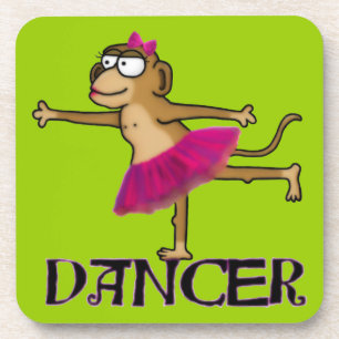 Affenballett Getränkeuntersetzer