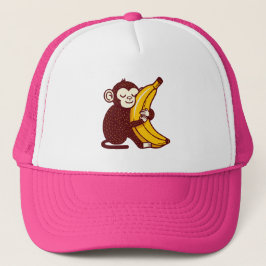 Affenbanane Liebe Truckerkappe