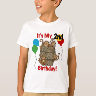 Affenbart 2. Geburtstagshügel und Geschenke T-Shirt