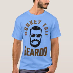 Affenbart Schwanz 1 T-Shirt