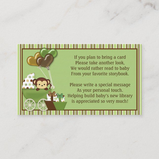 Affenbeförderungen v1 Buchanfragen anstelle einer  Begleitkarte (Vorderseite)