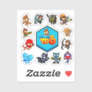 Affenblasen Td 6 Aufkleber