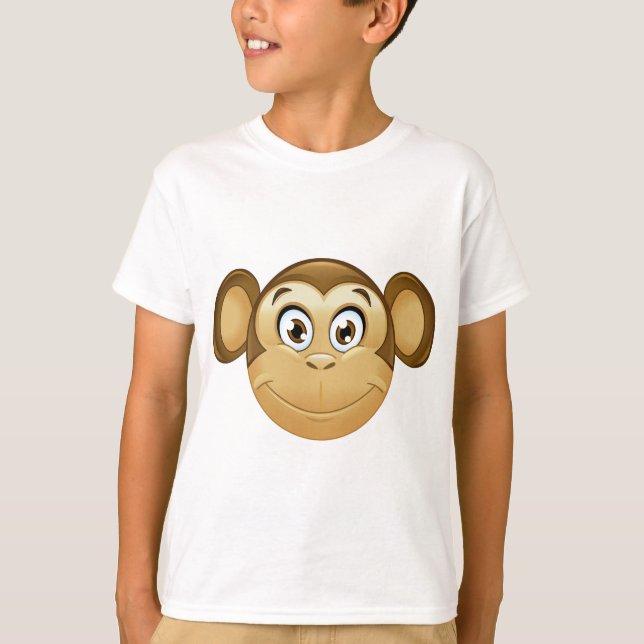 Affenemoji T-Shirt (Vorderseite)