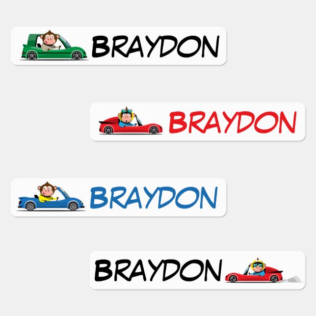 Affenfahrer Etiketten (Gruppe)