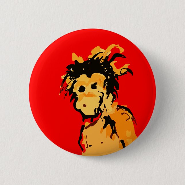 Affenfarbe Button (Vorderseite)