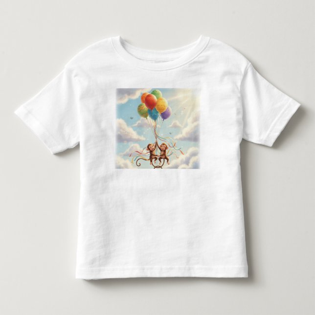 Affengeschäft - Niedlich bezaubernd Kleinkind T-shirt (Vorderseite)