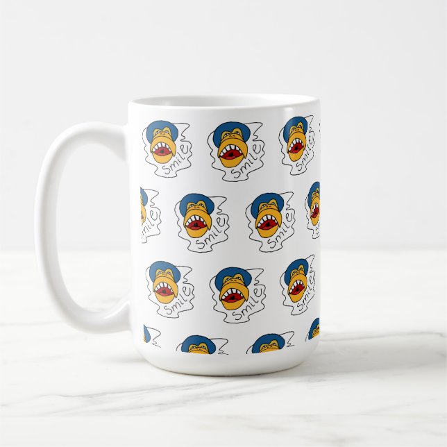 Affengesicht Kaffeetasse (Links)
