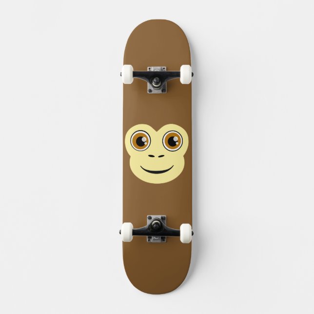 Affengesicht Skateboard (Vorderseite)