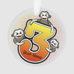 Affenkleckse Nr. 3 Ornament