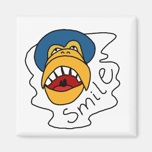 Affenlächeln Magnet