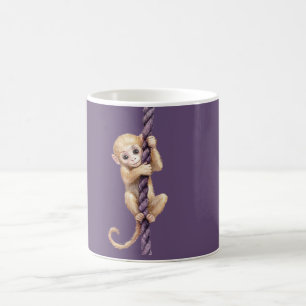 Affenlila Seil Kaffeetasse
