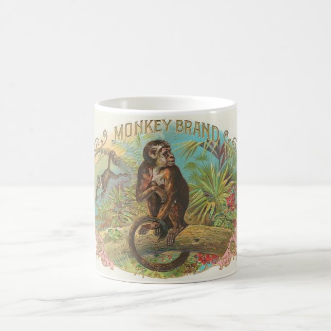 Affenmarke Tasse (Mittel)
