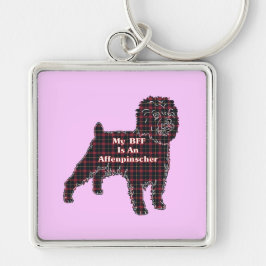 Affenpinsche BESTE FREUNDIN Schlüsselanhänger