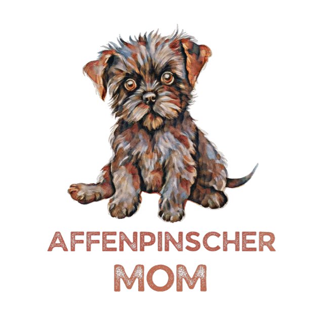 Affenpinsche Mama T-Shirt (Von Creator hochgeladen)
