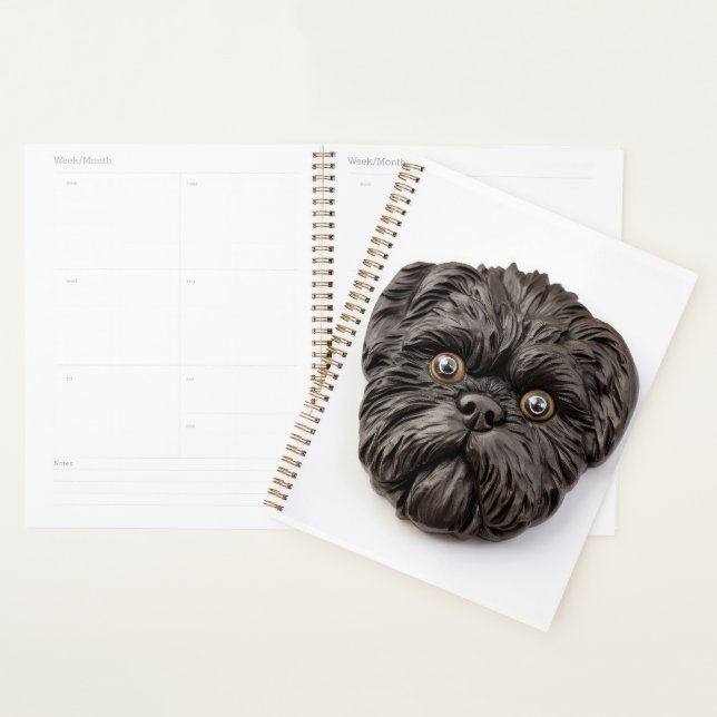 Affenpinscher 3D Inspiriert Planer (Anzeige)