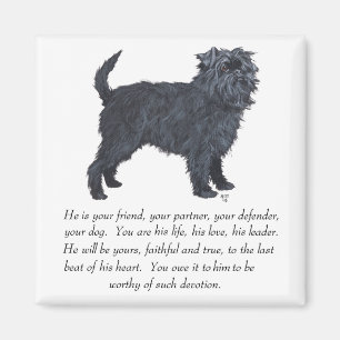 Affenpinscher Andenken Magnet
