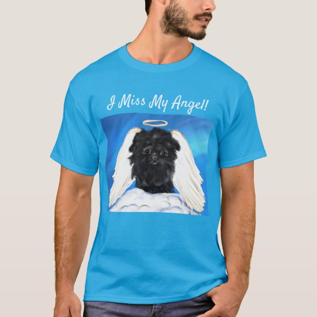 Affenpinscher Angel T-Shirt (Vorderseite)