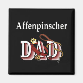 affenpinscher dad Magnet